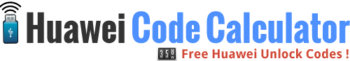 Huawei Code Calculator